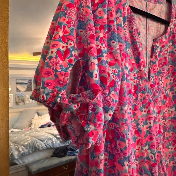 XXL Lilly Pulitzer Easley Short Sleeve Dress - Picture 3 of 3